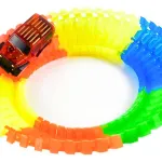 Pista Luminosa Flexible 56 Piezas 1 Auto Luminoso Color