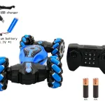 Auto Control Remoto Luces Led Vehículo Acrobático Giro 360°
