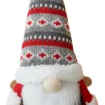Muñeco De Navidad Gnomo Adorno Navideño Decoración 24cm