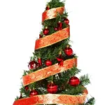 Arbol De Navidad 80cm Con Adornos 30 Piezas Rojo