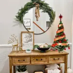 Arbolito De Navidad 80cm Con Adornos 30 Piezas Rojo