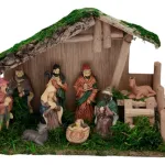 Pesebre Navideño Sagrada Familia 9 Piezas
