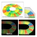 Pista Luminosa Flexible 56 Piezas 1 Auto Luminoso Color