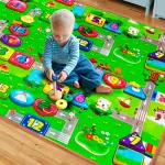 Alfombra Antigolpes Bebe 5mm Espesor 180x150cm Reversible