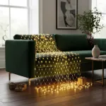 Luces Navidad Red X96 Led Luz Calida 3mts Con Enchufe Luces Cálido