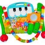 Gimnasio Piano Manta Con Sonajeros Para Bebe