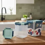 Set X3 Tupper Hermetico Organizador Plastico Frio/caliente