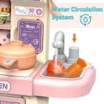 Cocina De Juguete Cocinita Canilla Agua Iluminacion Y Vapor