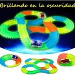 Pista Luminosa Flexible 56 Piezas 1 Auto Luminoso Color