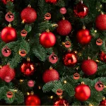 Adornos Navideños Premium Tubo Bolas De Navidad 6cm X45 Udes