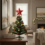 Arbol De Navidad Decorado Arbolito 90cm Pino Carioca