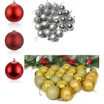 Adornos Navideños Premium Tubo Bolas De Navidad 6cm X9 Udes