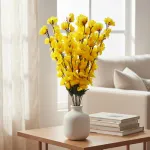 Flores Artificiales Ramo Vara Cerezos Decoracion Pack X4