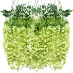 Flores Artificiales Vara Pack X12 Enredadera Colgante Guia