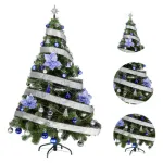 Arbol De Navidad Tronador Lujo 1,50mts Con Adornos Kit X40