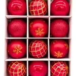 Navidad Adornos Bolas Navideñas Decoradas 6cm X48 Decoración