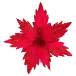 Flor 25cm Azul Arbol De Navidad Adornos Decoracion X4u