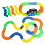 Pista Luminosa Flexible 152 Piezas Con Auto Luminoso