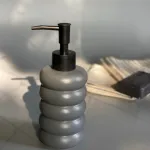 Dispenser Jabón Liquido Dispensador De Cerámica Baño 280ml