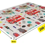Alfombra Antigolpes Plegable Bebes Reversible 180x200cm