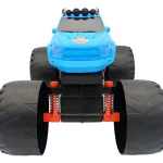 Camion Monster Truck Camioneta Gigante Off Road Juguete Color Celeste Personaje Predator