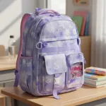 Mochila Escolar Colegio Infantil Nena Kawaii Reforzada