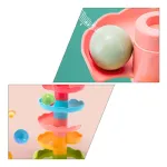 Tobogán De Pelotas Juguete Para Bebes Primera Infancia Color Multicolor