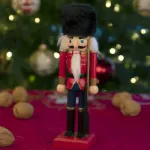 Cascanueces Soldado De Madera 20 Cm Adorno Navidad Madera