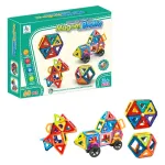 Bloques Magneticos Con Imanes Didacticos 60 Piezas
