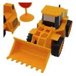 Set De Construcción Machines X3 Juguete De Maquinas Viales