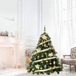 Arbol Navidad Extra Lujo Patagonia 1.50mts Con Adornos X60