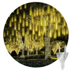 Luces Led Lluvia Meteoro 3mt X8 Tubos 220v Interconectable