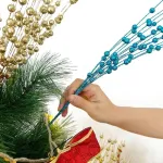 Ramas Espiga Adorno Navideño Deco Navidad 72cm Pack X5