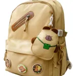 Mochila Infantil Escolar Urbana Capibara Con Monedero