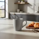 Taza De Cerámica Cónica Jarro Mug 300ml