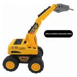 Camión De Construcción Expreso Polar Truck Con Luces Y Sonido Amarillo Camion Truck