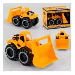 Camion De Construccion Mega Baby Excavadora Friccion Chico Color Amarillo
