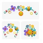 Móvil Para Bebés Love 4090 Cuna Musical Multiuso Encastre Universal Color Bichitos
