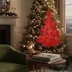 Adorno Colgante Arbolito De Navidad Decoración Navideño X5