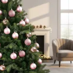 Bolas De Navidad 6cm Valija Adornos Navideños X24 Piezas