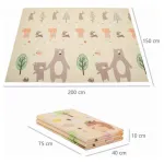 Alfombra Antigolpes Plegable Bebes Reversible 150x200cm