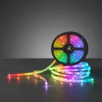 Tira Led 220v 5 Metros Luces Rgb Con Control Remoto Y Fuente