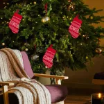 Botas Navideñas Tejidas Decoracion Navidad Adorno X1