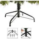 Arbol Arbolito De Navidad Tronador De Lujo 1.20 M Base Metal