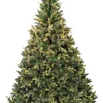 Arbol De Navidad Pino Natural Amber 1.80mts Base Metal