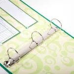 Carpeta Escolar Pvc Numero 3 Avios Colores N3 Ganchos