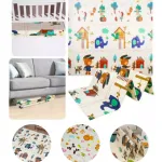 Alfombra Antigolpes Plegable Bebes Reversible 150x200cm
