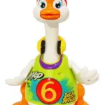 Muñeco Juguete Bebe Ganso Musical Bailarín Luces Y Sonidos Color Blanco