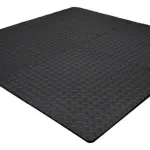 Piso Goma Eva Gym Pack X4 Encastrable 10mm Con Bordes