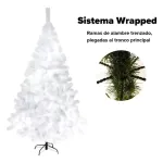 Arbolito De Navidad Arbolito Pino Blanco Tronador De Lujo 2.10m Decoración